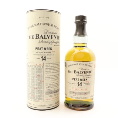 Balvenie 2002 14 Year Old Peat Week