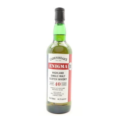 Cadenhead’s 1985 40 Year Old Highland Single Malt Enigma