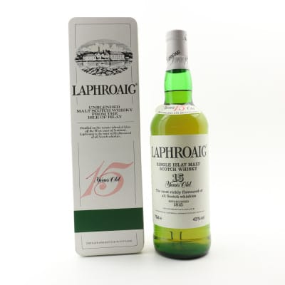 Laphroaig 15 Year Old Pre Royal Warrant 75cl