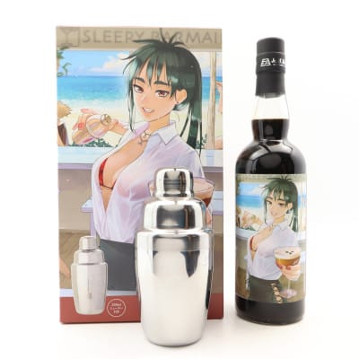 Amahagan World Liqueur Sleepy Barmaid with Cocktail Shaker