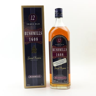 Bushmills 12 Year Old Special Reserve Duty Free Exclusive 1L