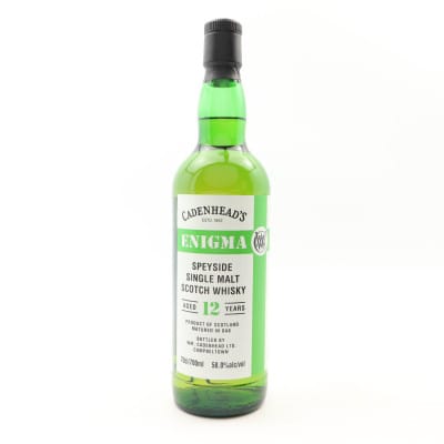 Cadenhead’s 2012 12 Year Old Speyside Malt Enigma
