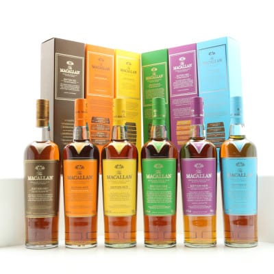 Macallan Edition No 1-6 6 x 70cl