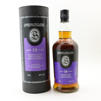 Springbank 18 Year Old 2021 Release
