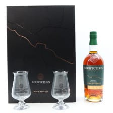 SHORTCROSS 5 YEAR OLD INAUGURAL RELEASE WITH GLASSES SET