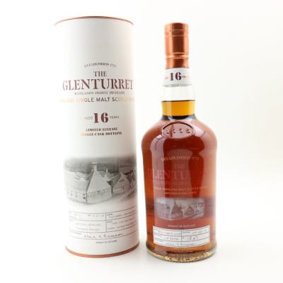 Glenturret 16 Year Old, Sherry Cask, Cask #629, 2008, 58.4% whisky bottle