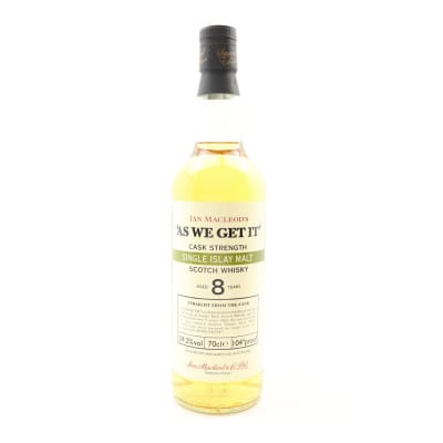‘As We Get It’ Pure Malt 8 Year Old Cask Strength