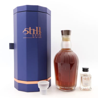 The Glenturret Still Life Winter By Lalique With Matching Mini 5cl