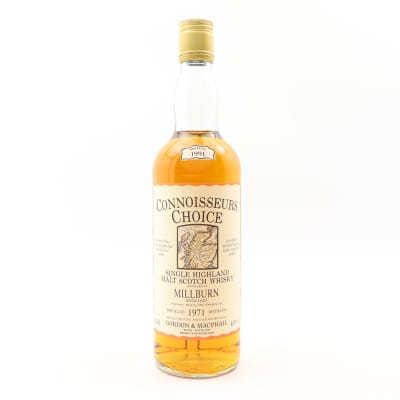 Millburn 1971 Connoisseurs Choice
