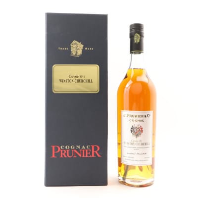 Prunier Cuvée No. 1 Winston Churchill, 2022, 47% whisky bottle
