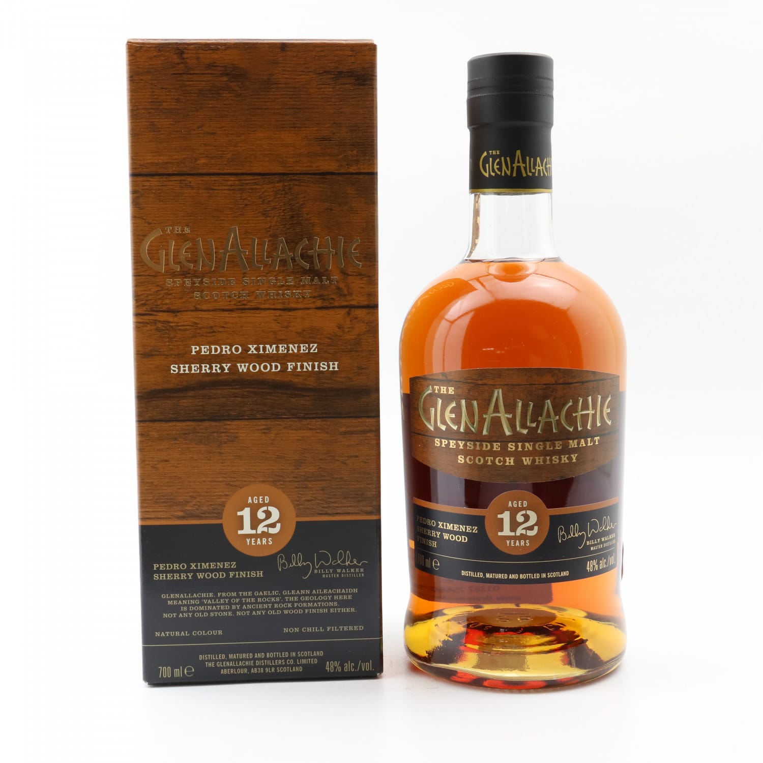 GlenAllachie 12 Year Old Sherry Finish The 150th Auction Scotch Whisky Auctions