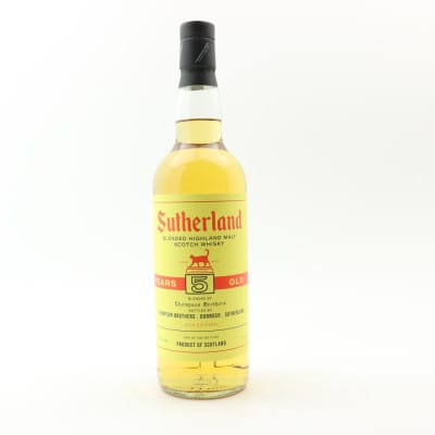 Sutherland 5 Year Old Blended Malt Thompson Bros 2024 Edition