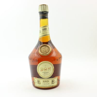 Bénédictine B&B Liqueur, 40% whisky bottle