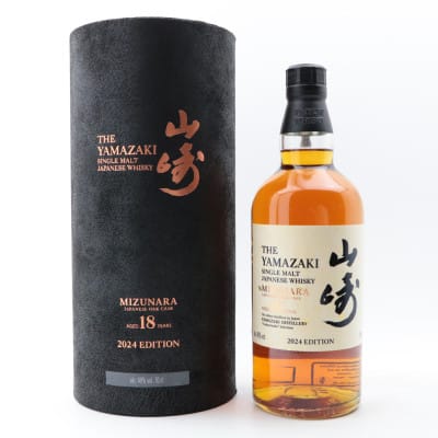 Yamazaki 18 Year Old Mizunara 2024 Release