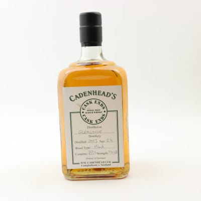 Glenlossie Cask Ends 24 Year Old, Bourbon Hogshead Cask, 1993, Cadenhead's, 54.4% whisky bottle