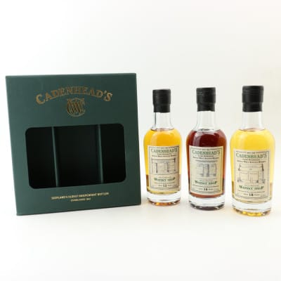 Cadenhead’s Whisky Shop Collection 3 x 20cl