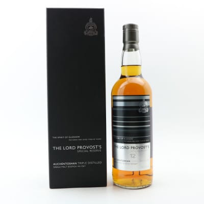 Auchentoshan 12 Year Old The Lord Provost’s Special Reserve