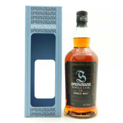 Springbank 2000 16 Year Old Single Cask For UK Customers