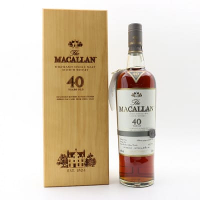 Macallan 40 Year Old 2017 Release