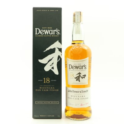 Dewar’s 18 Year Old Mizunara Cask Finish 75cl