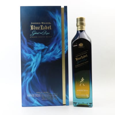Johnnie Walker Blue Label Ghost & Rare Glenury Royal