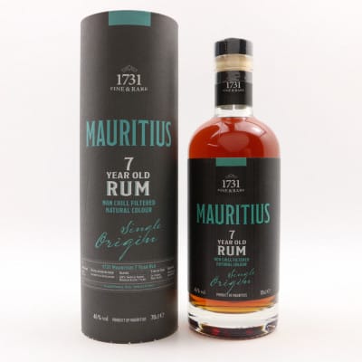 Mauritius 7 Year Old Rum 1731 Fine & Rare