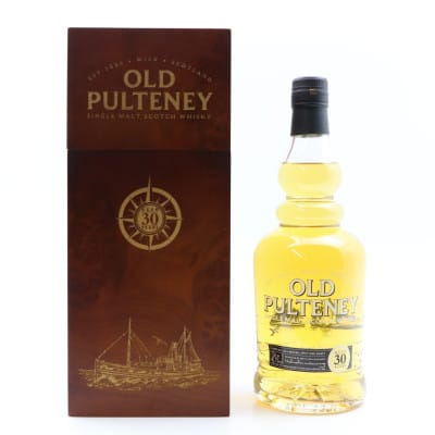Old Pulteney 30 Year Old, Bourbon Cask, 2009, 44% whisky bottle