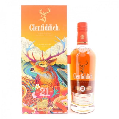 Glenfiddich 21 Year Old Reserva Rum Cask Finish Lunar New Year