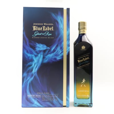 Johnnie Walker Blue Label Ghost & Rare Glenury Royal