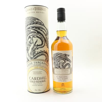Cardhu Gold Reserve Game Of Thrones ‘House Targaryen'