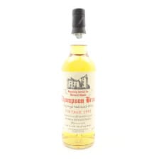 AN ISLAY 1991 33 YEAR OLD THOMPSON BROS FOR DORNOCH CASTLE