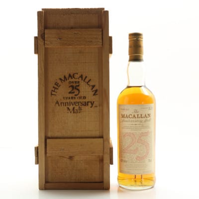 Macallan 1965 25 Year Old Anniversary Malt 75cl