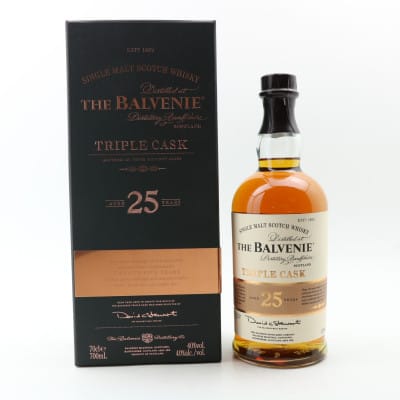 Balvenie 25 Year Old Triple Cask