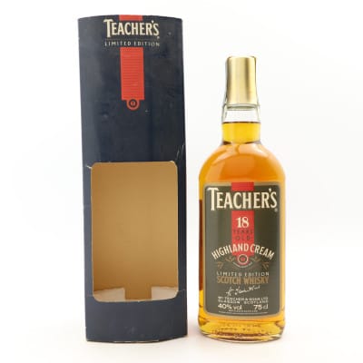 Teacher’s 18 Year Old Highland Cream 75cl