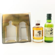 HIBIKI 17 YEAR OLD   HAKUSHU 12 YEAR OLD 2 X 18CL