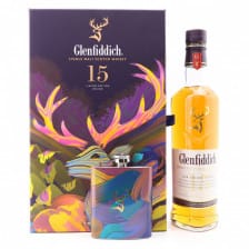 Glenfiddich 15 Santtu Mustonen Limited Edition With Hip Flask