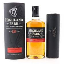 Highland Park 18 Signed Bottled With Certificate
