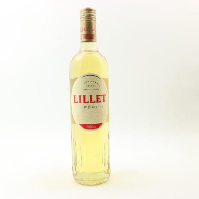 Lillet Blanc, 17% whisky bottle