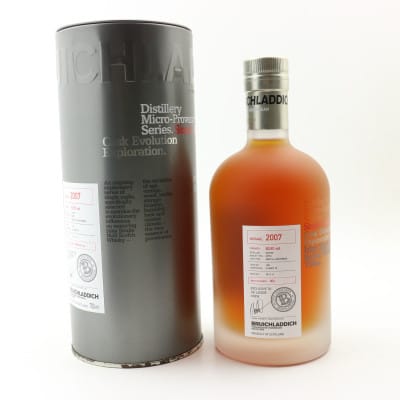 Bruichladdich Micro Provenance 10 Year Old, Sauternes Cask, Cask #1321, 2017, 63.8% whisky bottle