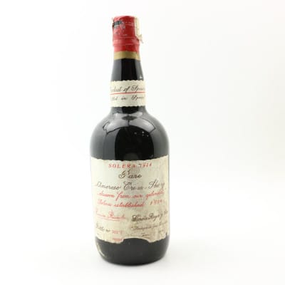 Bodegas José Pemartín Solera 1914 Amoroso Cream Sherry whisky bottle
