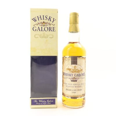 Highland Park Whisky Galore, 1989, Duncan Taylor, 40% whisky bottle