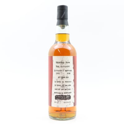 TDL Trinidad Rum 1991 29 Year Old Thompson Bros