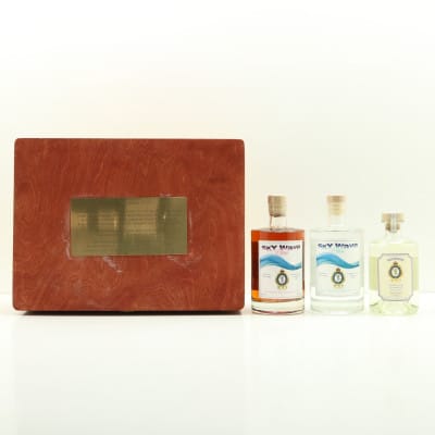 Sky Wave Gin & Pothecary Gin Gift Set For The Royal Corps Of Signals 100th Centenary 2 x 70cl & 1 x 50cl
