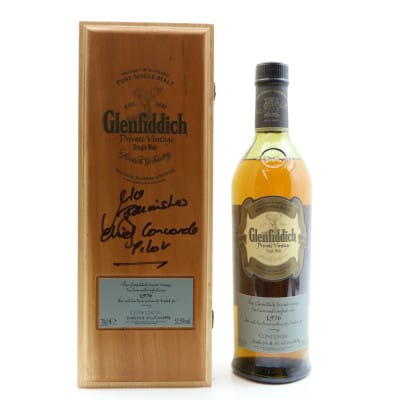Glenfiddich 1976 Private Vintage Single Cask #2456 for Concorde