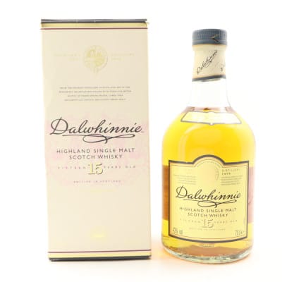 Dalwhinnie 15 Year Old, Bourbon & Sherry Cask, 43%, 70cl whisky bottle