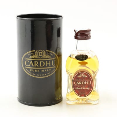 CARDHU 12 YEAR OLD PURE MALT MINI 5CL