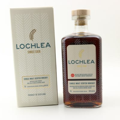 Lochlea Release Two Exclusively Bottled for Robbie's Whisky Merchants 4 Year Old, Sherry Cask, Cask #244, 2024, 60.5% whisky bottle