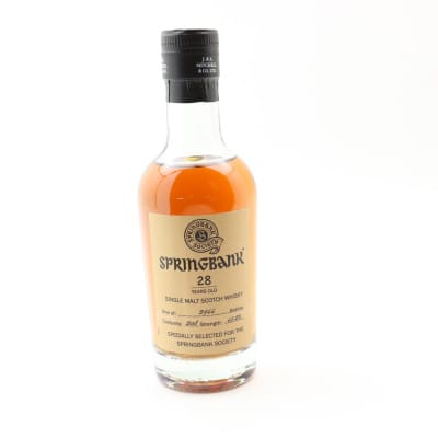 Springbank 28 Year Old Society Bottling 20cl