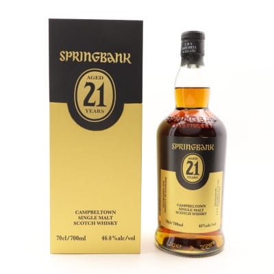 Springbank 21 Year Old 2025 Release