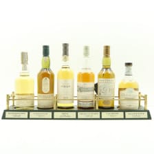 CLASSIC MALTS OF SCOTLAND 6 X 70CL WITH WOODEN PLINTH